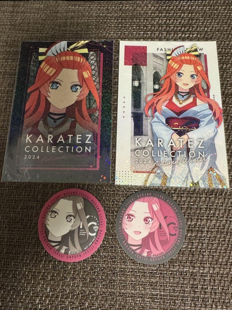 Amazon.co.jp: 五等分の花嫁 カラオケの鉄人 ノベルティ ホログラム